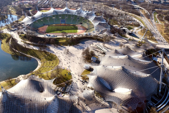 Olympiapark mit Olympiaturm