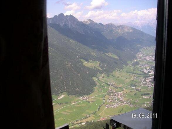 Zimmerfensterausblick