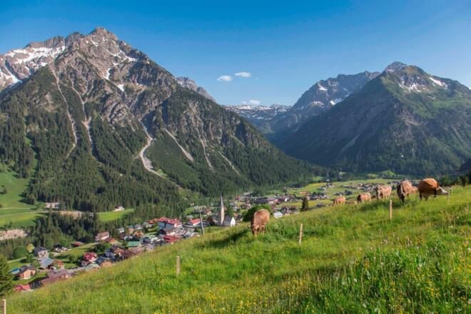 Mittelberg im Sommer