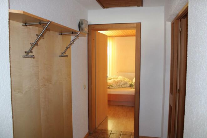Garderobe Eingang Doppelzimmer Golm