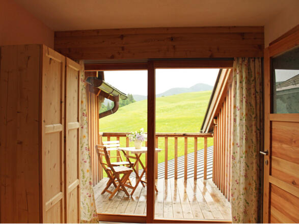 Schlafzimmer zwei Fewo Maria Zopf Steinbach am Attersee