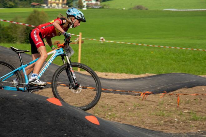 Training am Pumptrack Koppl