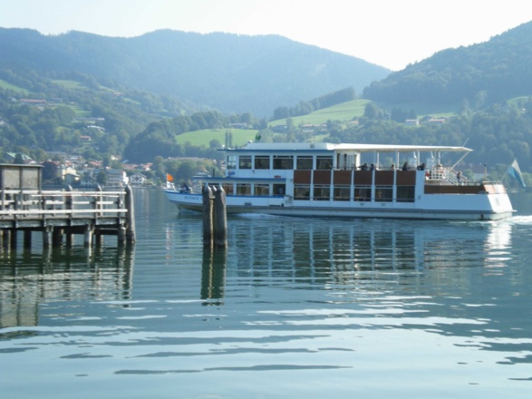 An der Promenade von Bad Wiessee