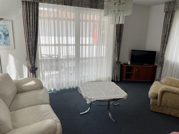 Suite mit Wohn- und Schlafzimmer