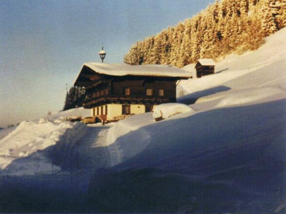 Unser Haus im Winter