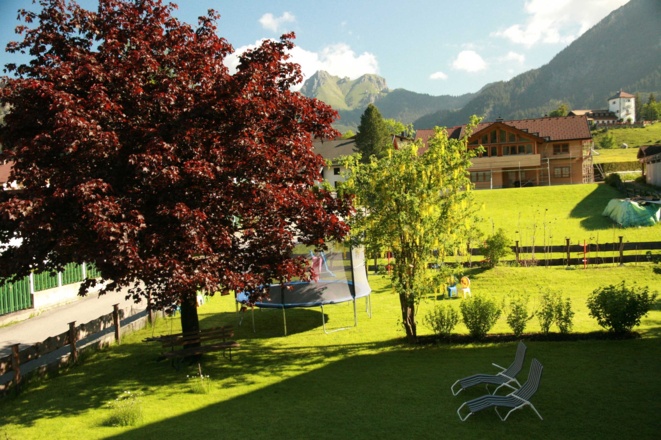 Entspannende Stunden im Garten