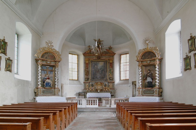Marktkirche Wagrain - Innenansicht