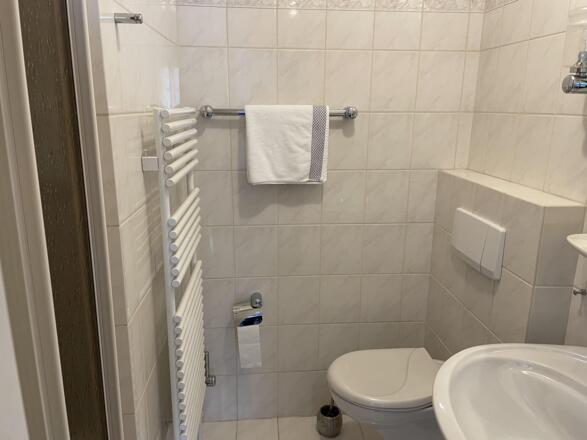 Suite mit Wohnzimmer und Schlafzimmer