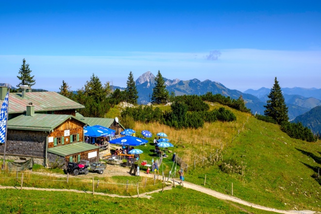 Das Taubensteinhaus im Sommer