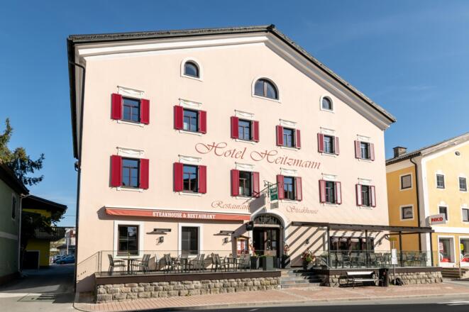 Vorderansicht Hotel Heitzmann