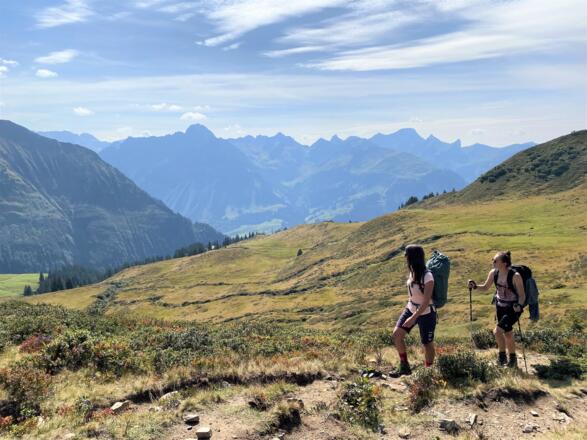 Alpine Hüttenwanderung Widdersteingebiet