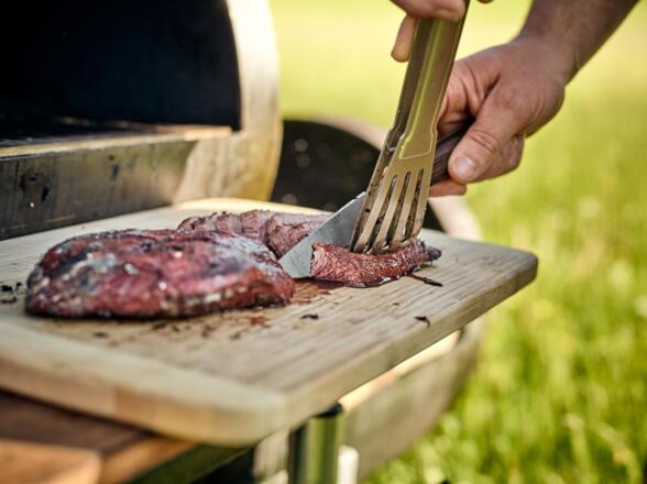 Fleisch aus dem Smoker