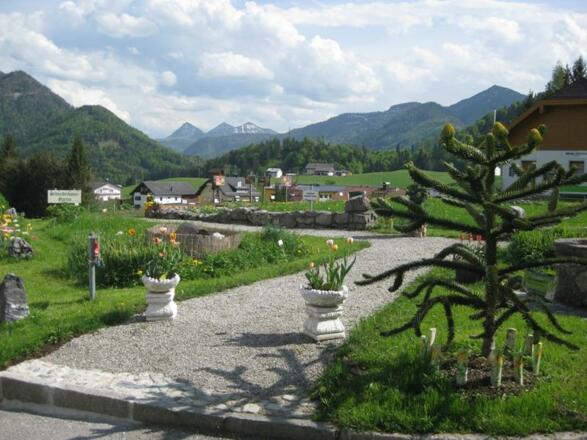 Eingang zum Schneiderbauerngarten