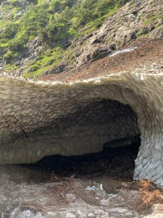 Eingang zur Eiskapelle