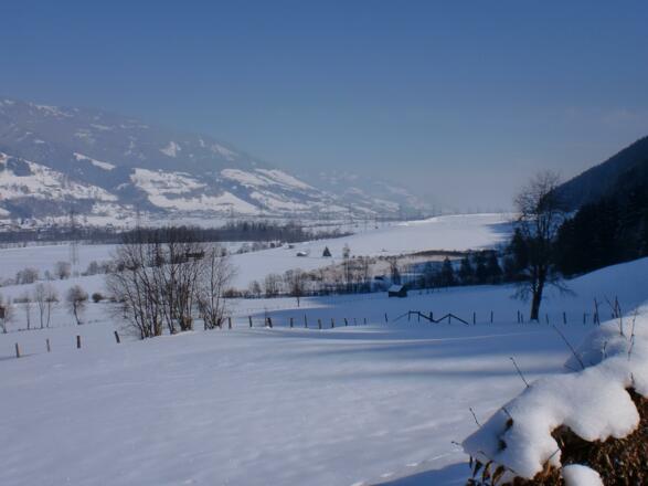 unser Tal Richtung Zell am See