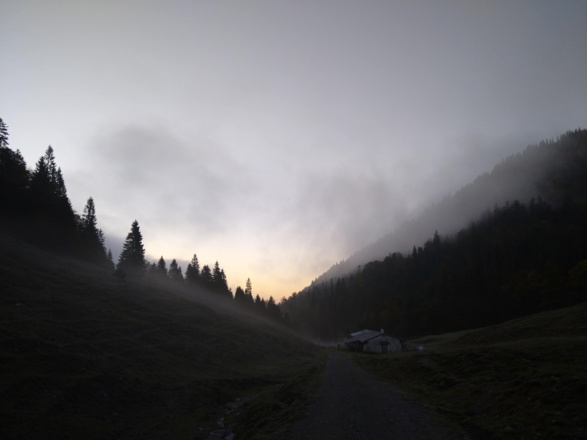 Die Kotalm im Morgengrauen - ein magischer Ort