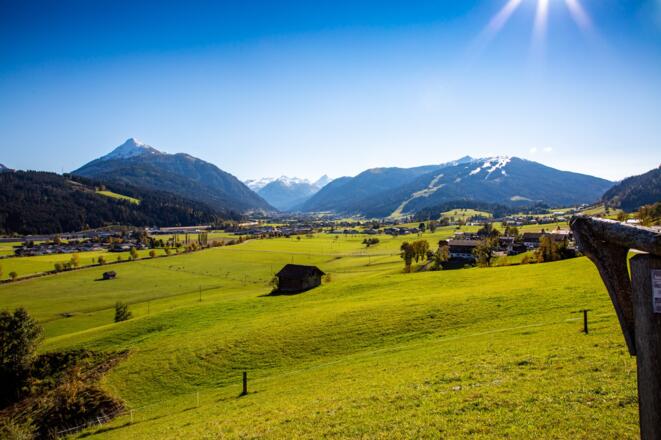 Blick nach Flachau