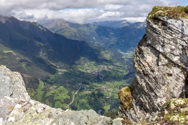 Blick auf Virgen und das Virgental.