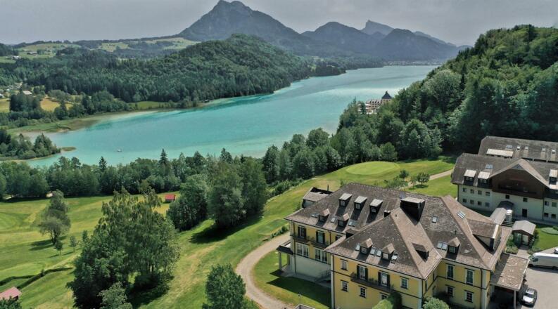 Blick ueber JHF-Golfplatz