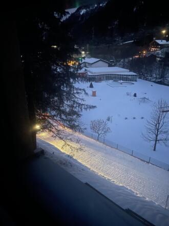 Talabfahrt direkt unterm Haus