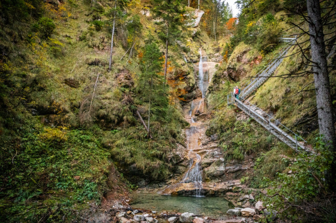 Wasserfallweg bei Nesselwang