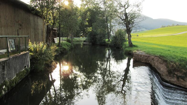 Zeller Ache bei der Erlachmühle