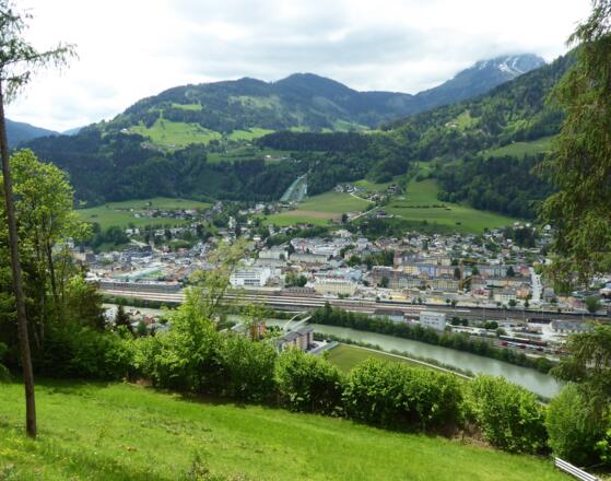 In Bischofshofen endet die einfache Talwanderung.