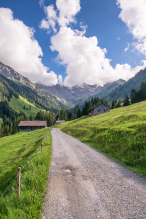 Bodenvorsäß Blick Richtung Zitterklapfen
