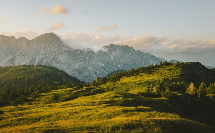 Blick aufs Tennengebirge