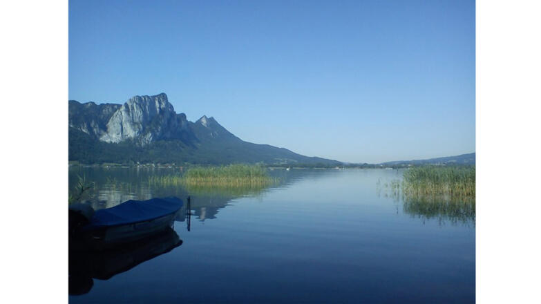 Ausblick vom Badeplatz