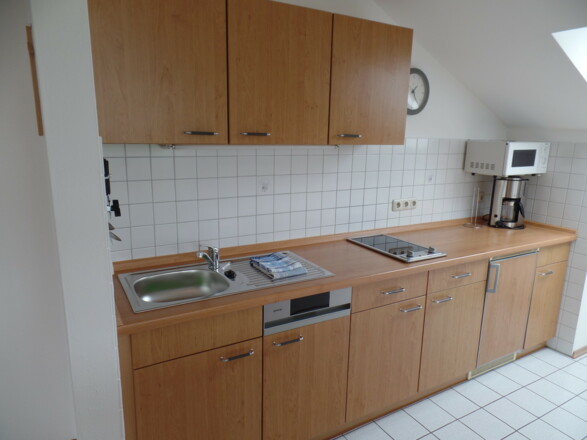 Küche in der Ferienwohnung Kranzhorn