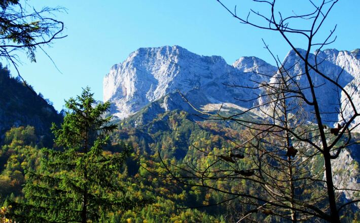 Blick auf den Untersberg