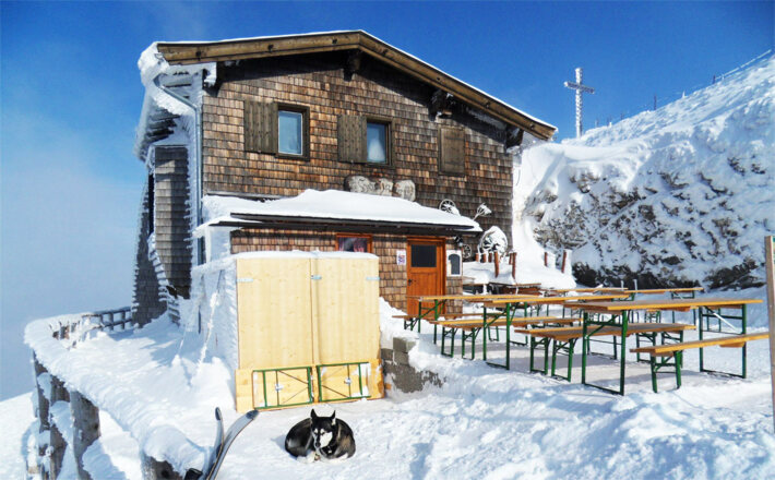 Winterliche Hochalm