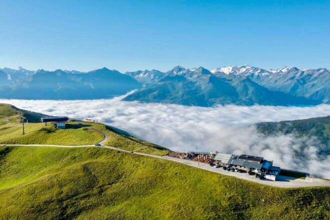 Panorama Alm Sommer