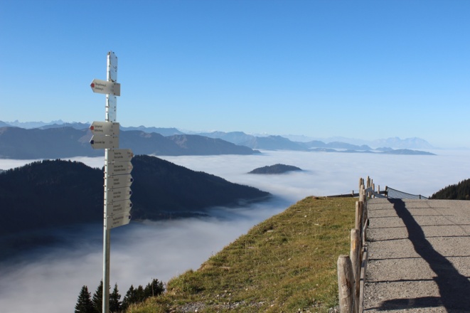 Start zur Tour &quot;Luftiger Grat&quot; am Hochgrat