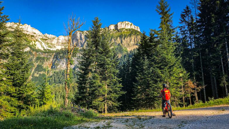 Eingang zur Rettenbachschlucht nach der Blaa-Alm