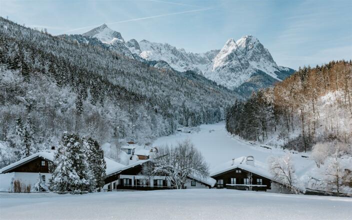 Restaurant im Winter