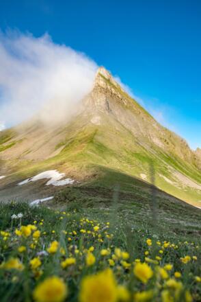 Die Mittagspitze in Damüls