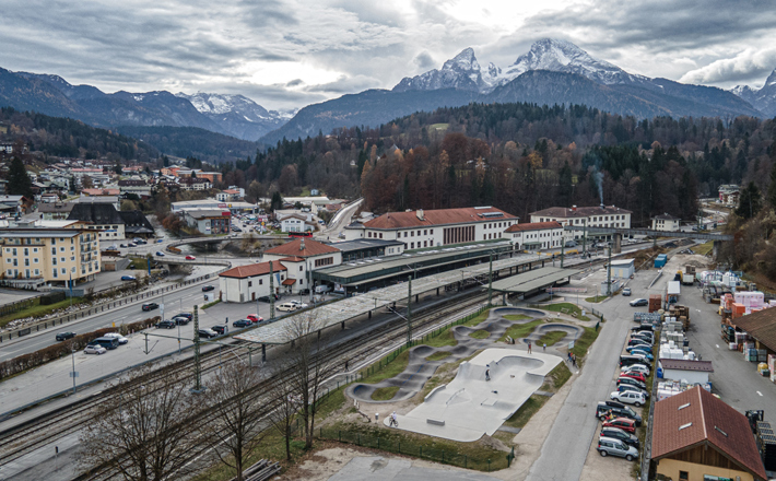 Skatepark & Pumptrack am Bahnhof Berchtesgaden