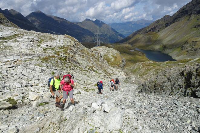 Wanderung über die 3 Seen zur St. Pöltner Hütte