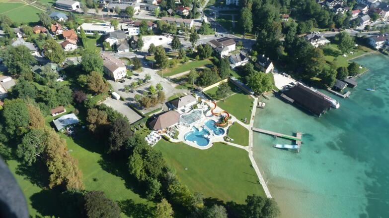 Erlebnisbad Attersee, Luftaufnahme