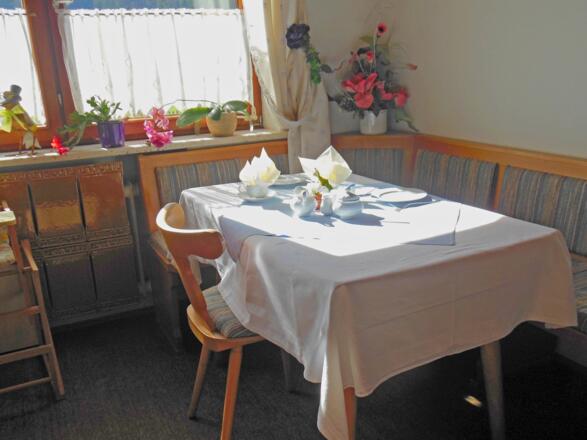 Aufenthalts- und Frühstücksraum