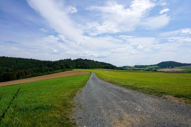 Wir schlagen den Weg in Richtung Fürth am Berg ein.