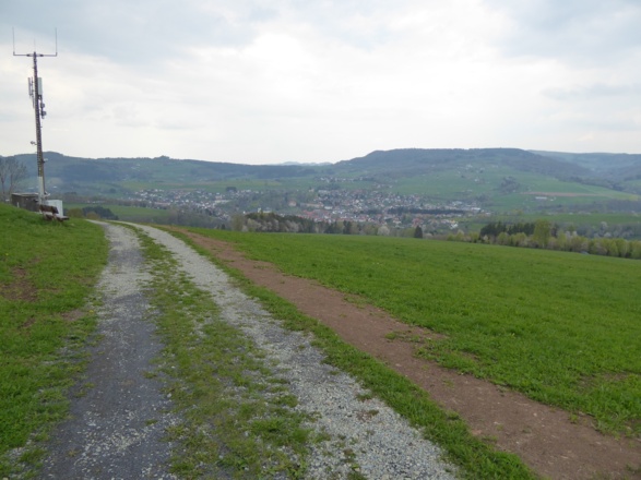 Blick auf Gersfeld