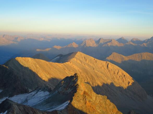 Sonnenuntergang an der Erzherzog Johann Hütte