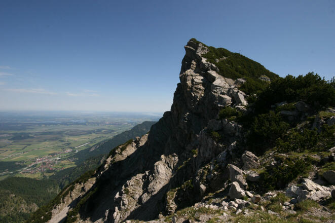 Blick zurück zur Hohen Kiste