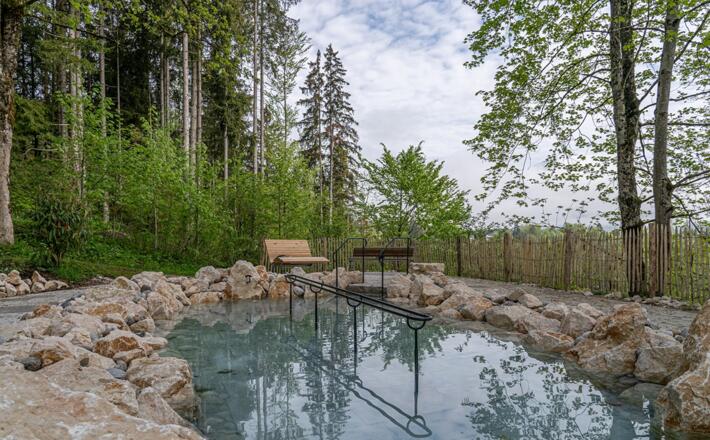 Das Kneippbecken im Löslerpark