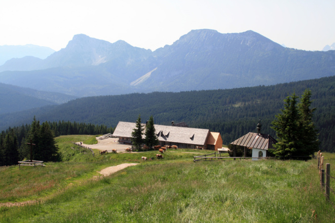 Inzell-Stoißeralm: Die grandiose Aussicht zum Chiemsee und Salzburger Land genießen.