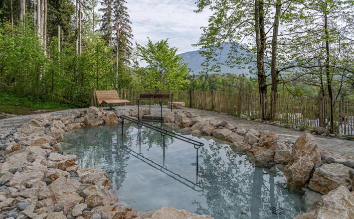 Das Kneippbecken im Löslerpark