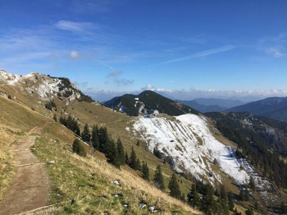 Blick Richtung Rotwandhaus